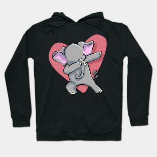 Funny Dabbing Dancing Elephant Pet Hoodie